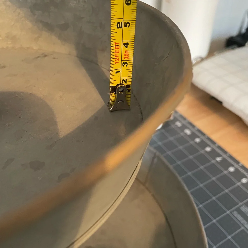 Galvanized 2 Tier Tray - Picture 8 of 10